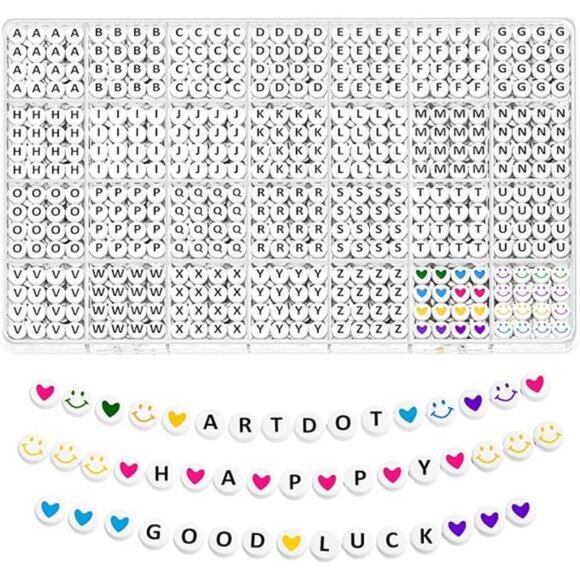 Pre-Sorted Letter Beads for Friendship Bracelets Making Kit - Picture 14 of 14